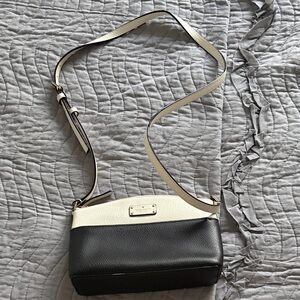 Kate Spade Black and Cream Crossbody Bag